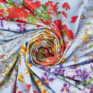 Singiel wiskozowy Sorella Emanuel Ungaro kolorowe kwiatki